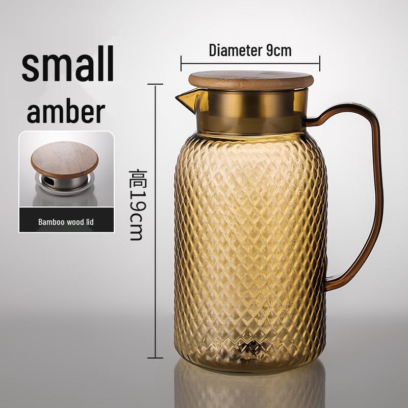 High-Temperature Resistant Acrylic Juice Jug - Plastic Fruit Beverage Kettle for Restaurants & Bars