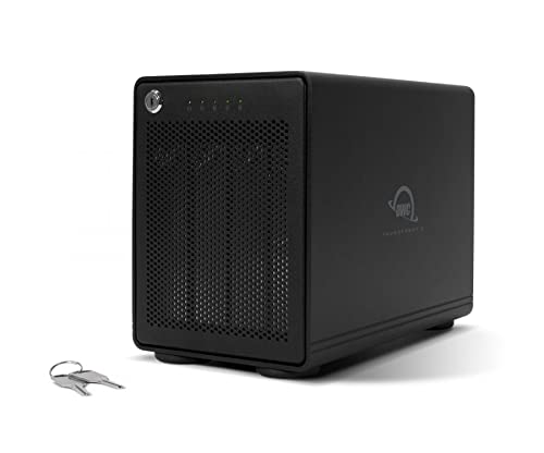 OWC ThunderBay 4 Thunderbolt 3 4-Bay External Hard Drive Case (Includes Amulet Original Manual)