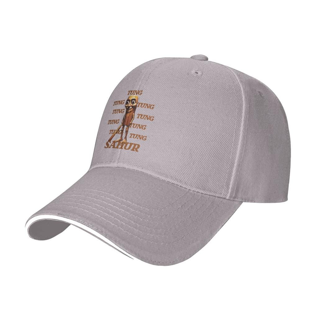 Tung Tung Sahur Italian  Sun Baseball Cap Summer UnisexTeens  Custom  Hat Breathable Vintage Hiking Fishing Baseball Caps