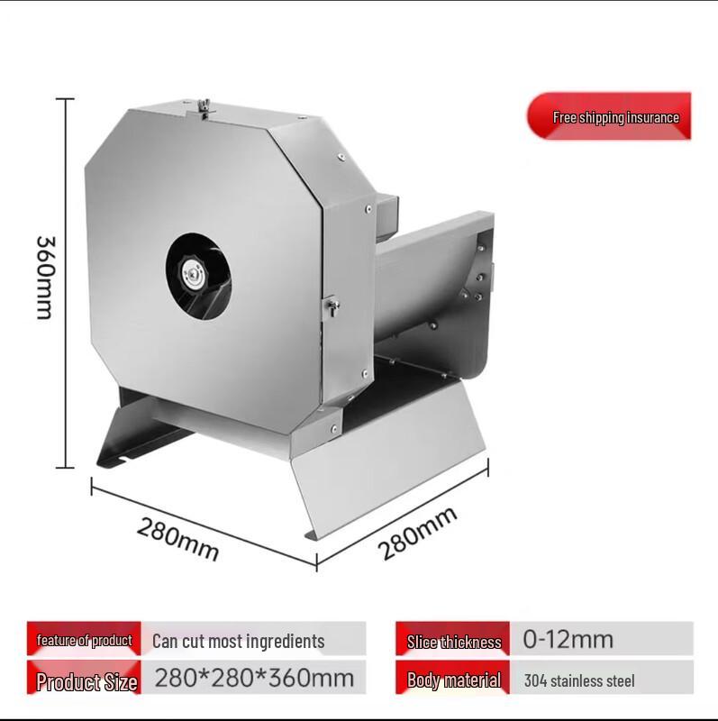 Zhaoran Commercial Manual Stainless Steel Multi-Purpose Slicer