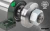 Basic set for circular saw (circular / crosscut) with 30mm mount / left thread / 300mm / based on UCP207 bearings