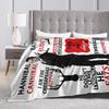 Hannibal Blankets Fuzzy Awesome Warm Throw Blankets for Home Textile Decor,