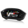 Motorcycle Speedometer LCD Digital Odometer Tachometer RPM Water Temperature Gauge for Single Double Four Cylinder