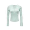 VEROMODA Women's Long Sleeve V-Neck Tie-Front Knit Top