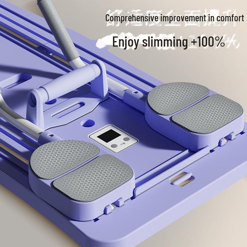 Prancha de Fitness Multifuncional com Rebound Automático para Exercício em Casa