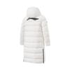 Li-Ning Fitness Series Sports Casual Simple Hooded Zipper Printed Fashion Comfortable Versatile Warm Down Jacket Men Outerwear AYMU569-3