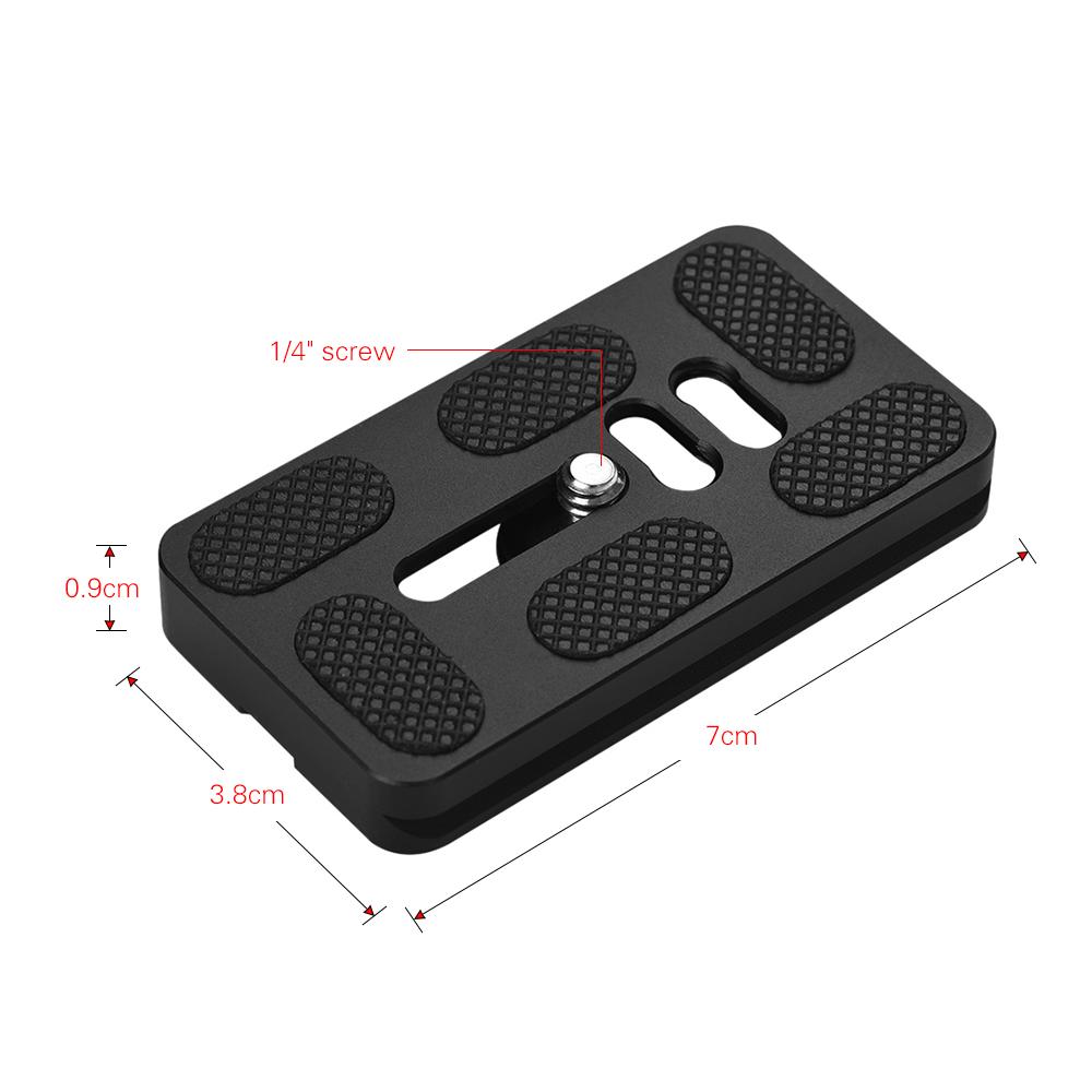 Andoer PU-140 140mm Quick Relse QR Plate for Arca Tripod Hd