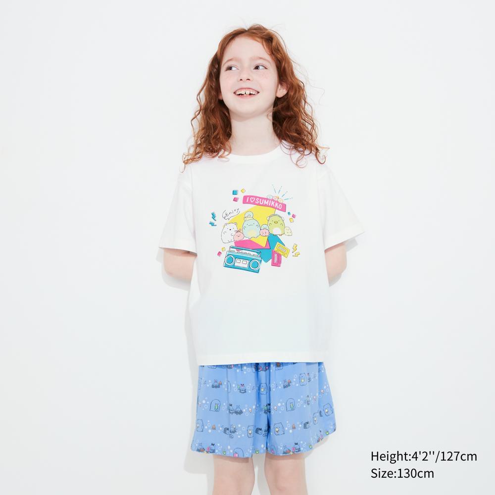 

UNIQLO KIDS Sumikkogurashi RELACO Короткие штаны C