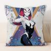 Superhero Spiderman Pillowcase Spider Gwen Printed Pillowcase Living Room Sofa Chair Cushion Cover Room Home Decor Gift