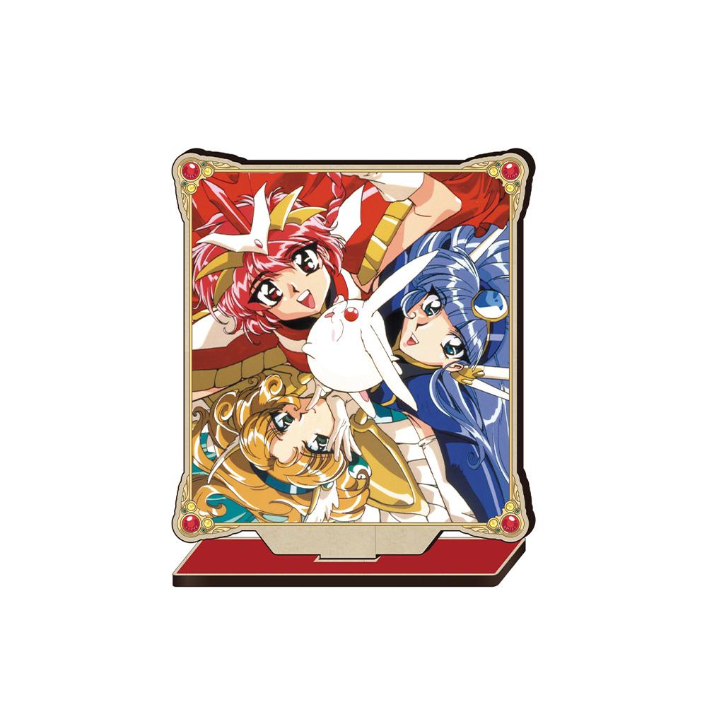 

Magic Knight Rayearth Shidou Hikaru Hououji Fuu Ryuuzaki Umi Official HD Acrylic Stand Desktop Decor anime goods Fans Charm Gift 15 cm