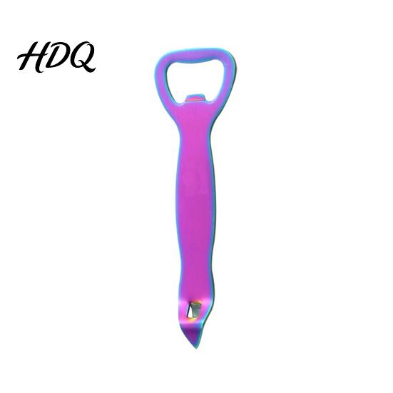Food-grade Stainless Steel Opener Bottle And Can Opener Durable Design Double-Head Pry Cap Manual Punch Multi-Functional Portable Kitchen
