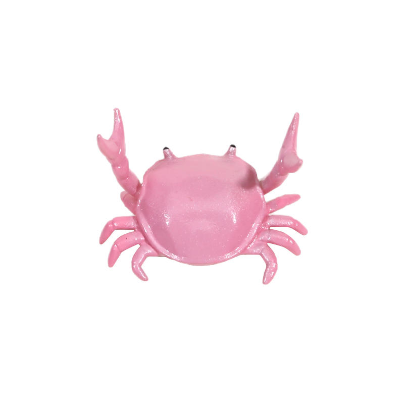 Creative Cute Crab Pen Holder Weightlifting Crabs Pen Holder Stand Bracket Storage Pen Rack Desktop Ornament School Office Home Store Accessories