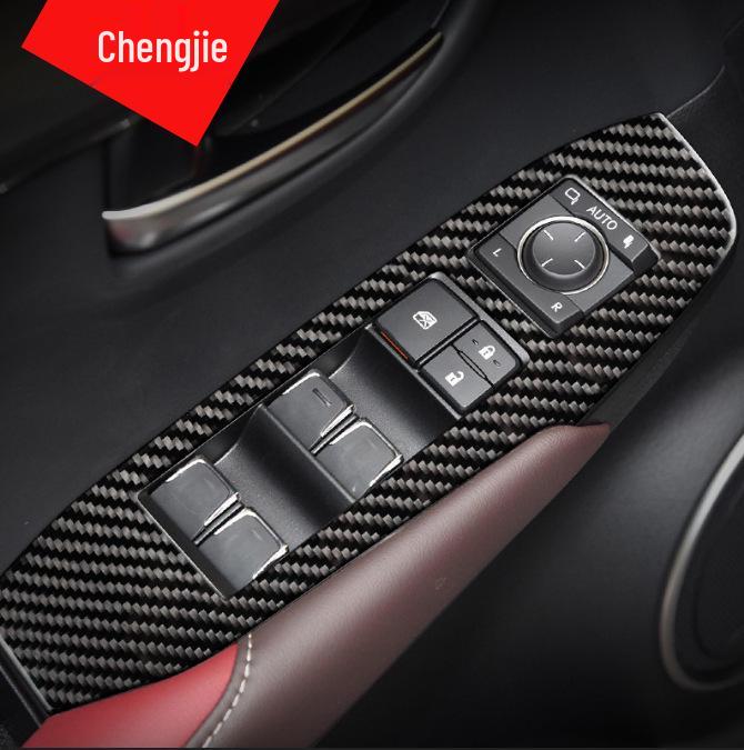 Lexus NX 300h/200t Kohlefaser Fensterheberpaneel Aufkleber (2015-2019)