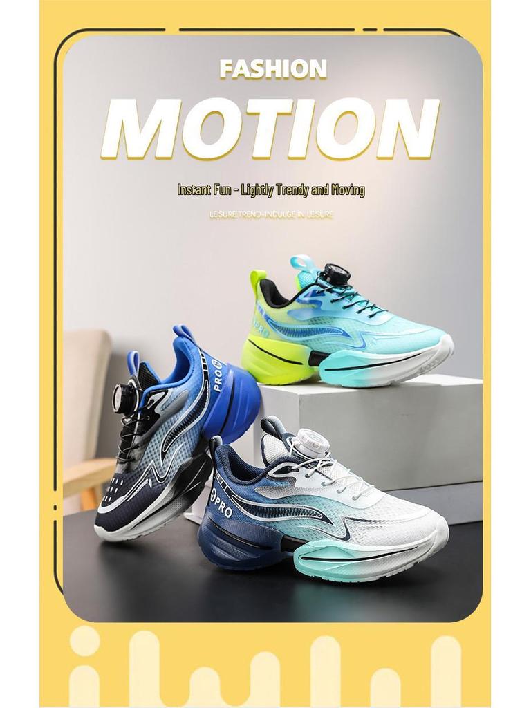 Boys' Lightweight Breathable Mesh Running Shoes - Autumn 2025 Collection