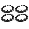 4Pcs Wheel Hub T  Cover Hub S Tire         for ATV Go Kart