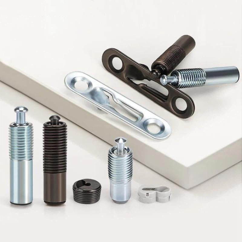 Elastic Invisible Panel Fasteners for Furniture 2 in 1 Cabinet Connector Set  for Seamless DIY Home Assembly