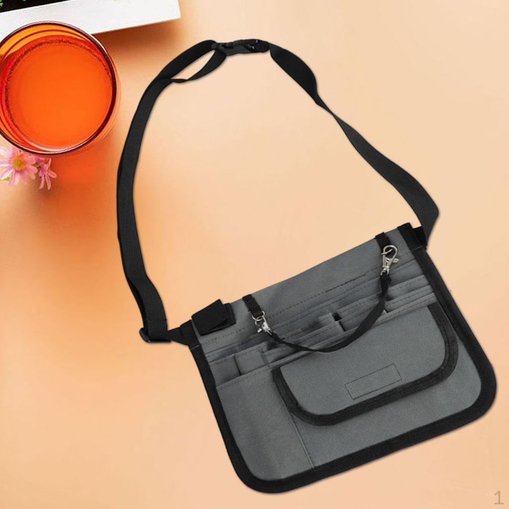 Поясная сумка-органайзер для кормления серый 850₽