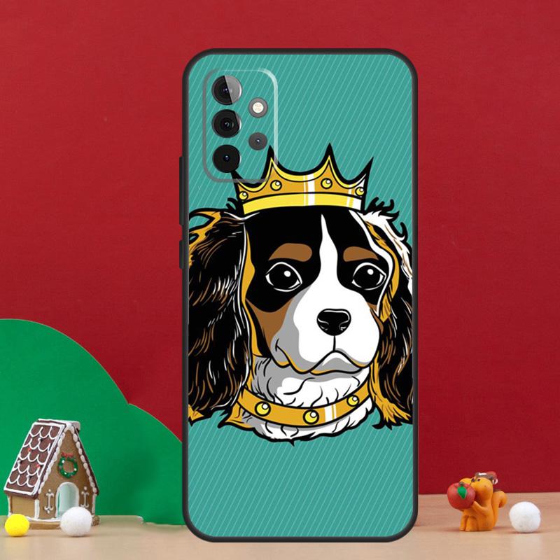 Cavalier King Charles Spaniel Dog Case For Samsung Galaxy A17 A06 A16 A56 A36 A54 A34 A14 A52 A32 A13 A23 A33 A53 A15 A35 A55
