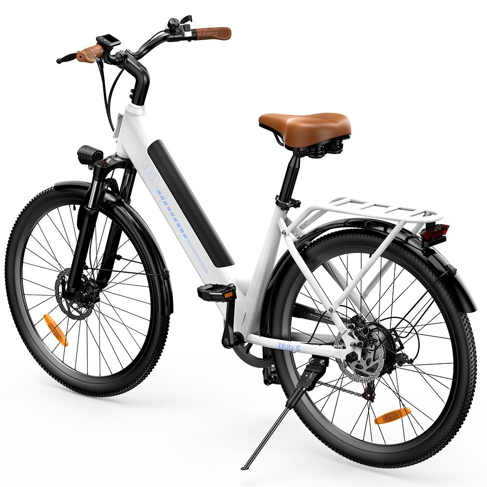IScooter Ucitys Městské elektrické kolo pro dojíždění Unisex Motor 350W Baterie 36V13Ah Nosnost 120 KG Dojezd 88KM Městské E-kolo