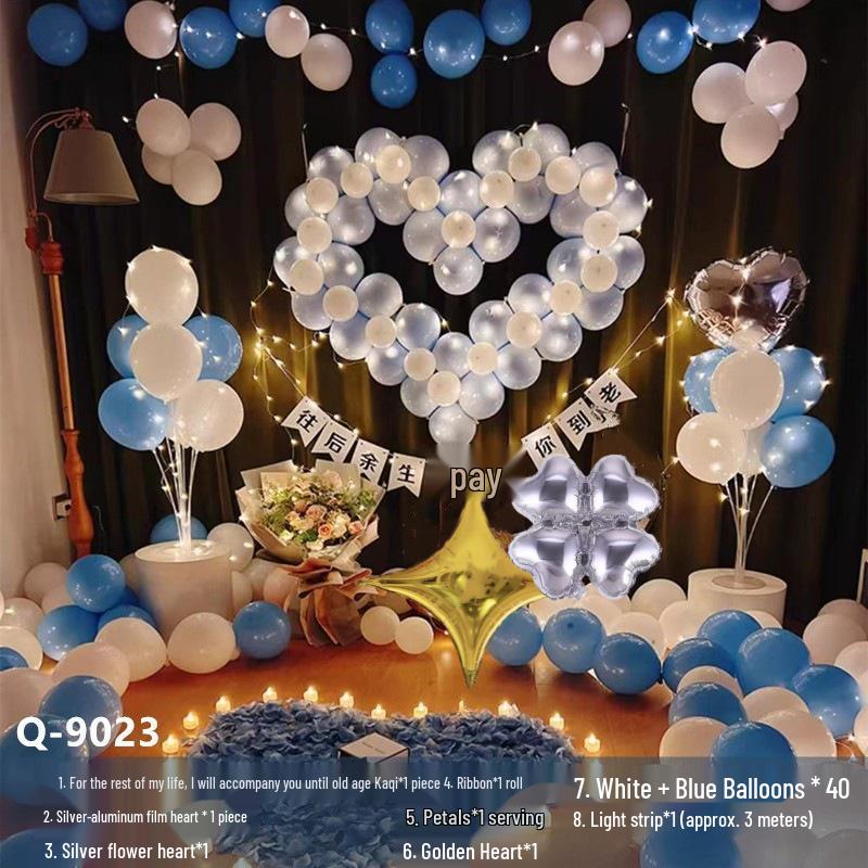 Romantic Proposal & Anniversary Balloons for Valentine's Day