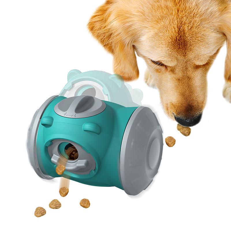 Dog Slow Feeder Treat Dispensing Wobble Toy