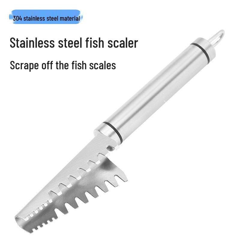 304 Stainless Steel Fish Scale Scraper - Manual Fish Scale Remover Tool Fish Scale Scraper