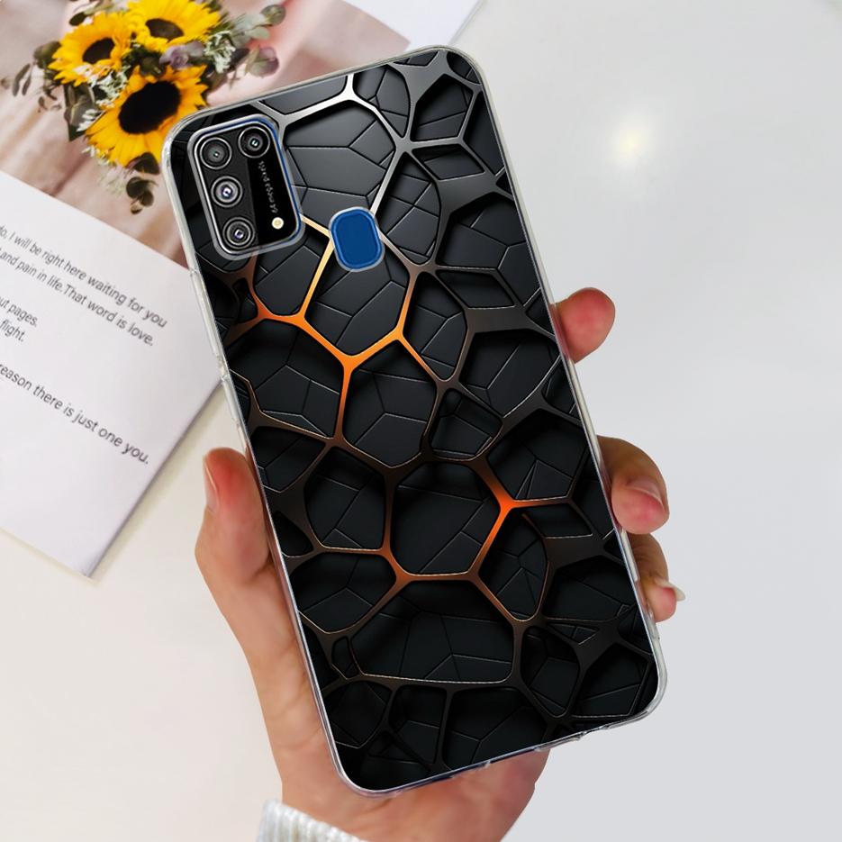 For Samsung Galaxy M31 Case SM-M315F Colorful Painted Cover Soft Slim Phone Case For Samsung M31 Prime M 31 s Galaxy M31s Fundas