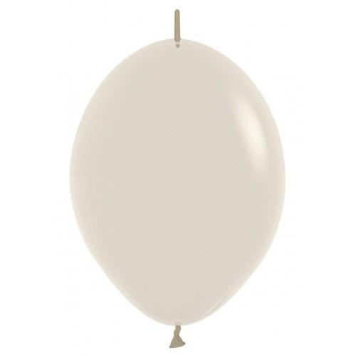 Balony Z Łącznikiem Sempertex Pastel Dusk Cream 15Cm, 50Szt.
