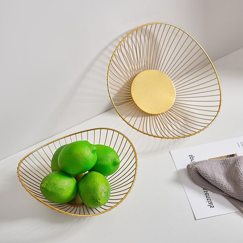 Coș de fructe artă fierbinte bomboane gustare tavă stil Nordic farfurie cu fructe gustări Creative bol cu ​​fructe depozitare coș organizator de bucătărie