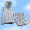 Yi Mi Cang Summer Sun Protection Set: High-Quality Nylon Jacket & Quick-Drying Breathable Shorts for Couples