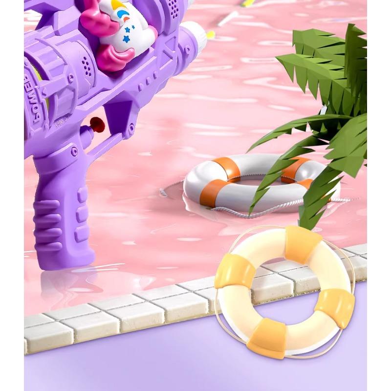 Cartoon Unicorn Double Nozzle Water Gun Kids Beach Play Toy