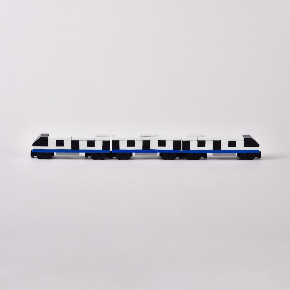 High-Speed Train Model Building Blocks - Compatible with LEGO