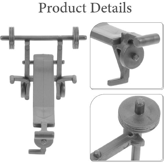 Dollhouse Gym Equipment Accessories Miniature Sport Model Mini Simulation Dollhouse Ornaments Cake Topper Mini House Landscape Decoration