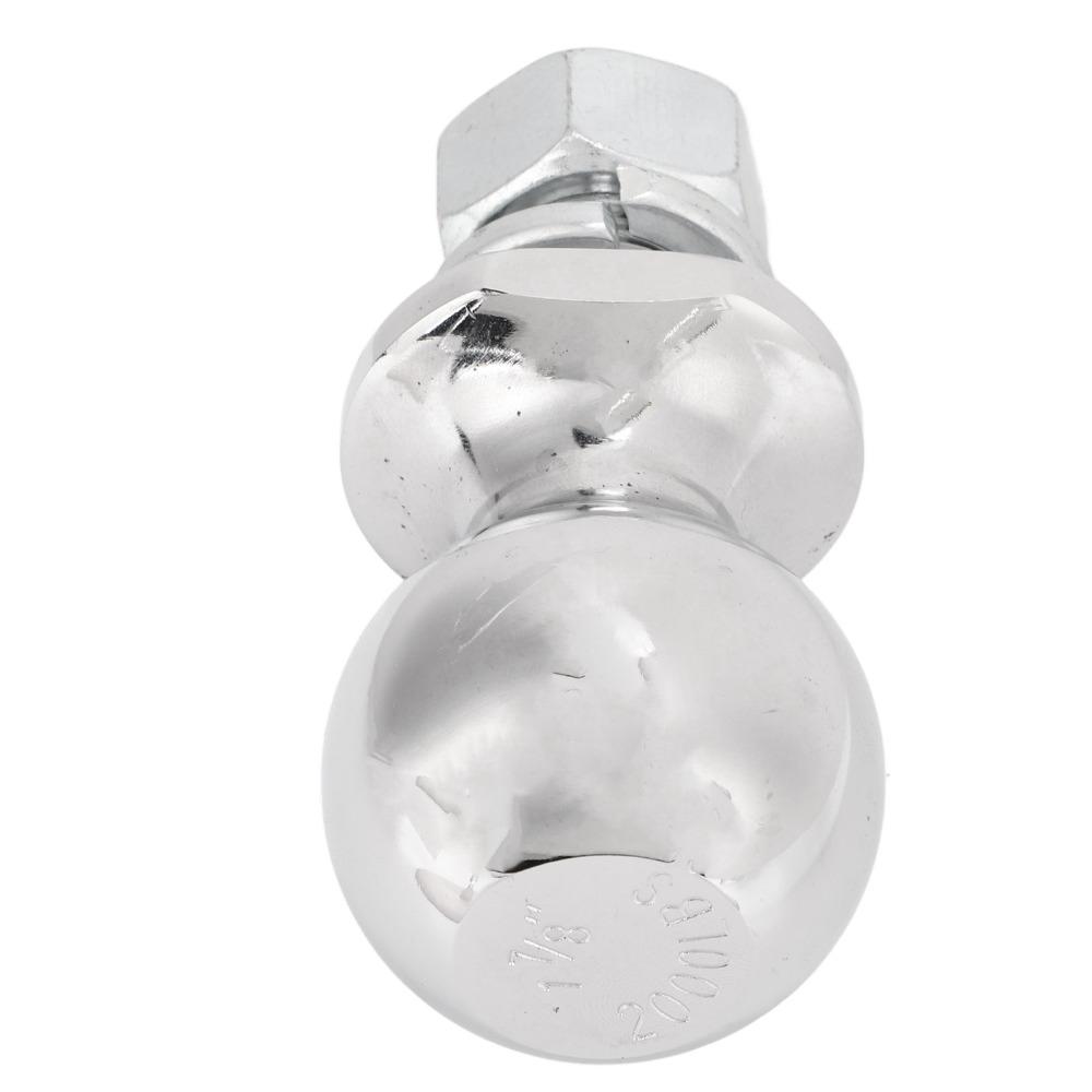 1-7/8in Diameter Trailer Hitch Ball Hex Nut Design Tow Ball Coupling Trailer Ball Joint  For UTV