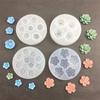 Cherry Blossom Peach Blossom Flower Silicone Mold Diy Handmade Fondant Cake Baking Chocolate Sugar Cake Tool Resin Clay Making