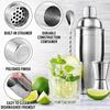 Cocktail Shaker Set 6Pcs/set Wine Shaker Set Stainless Steel Professional Bartender Drink Party Bar Tools Wine Accessories