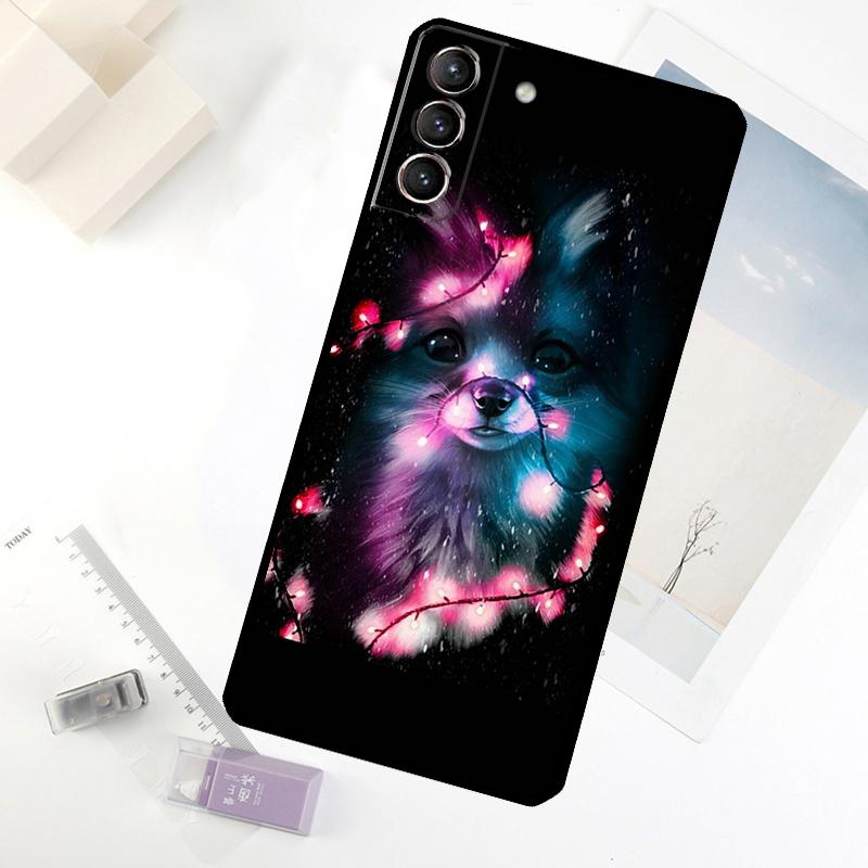 

Anime Fox Phone Case For Samsung Galaxy S25 S26 Ultra S20 S21 S22 S23 S24 Ultra S10 Plus S25 FE Cover Galaxy S21Ultra