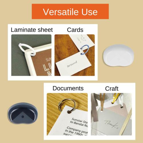 Sun-Star Stationery Single Hole Punch for Corners, White, S4765095