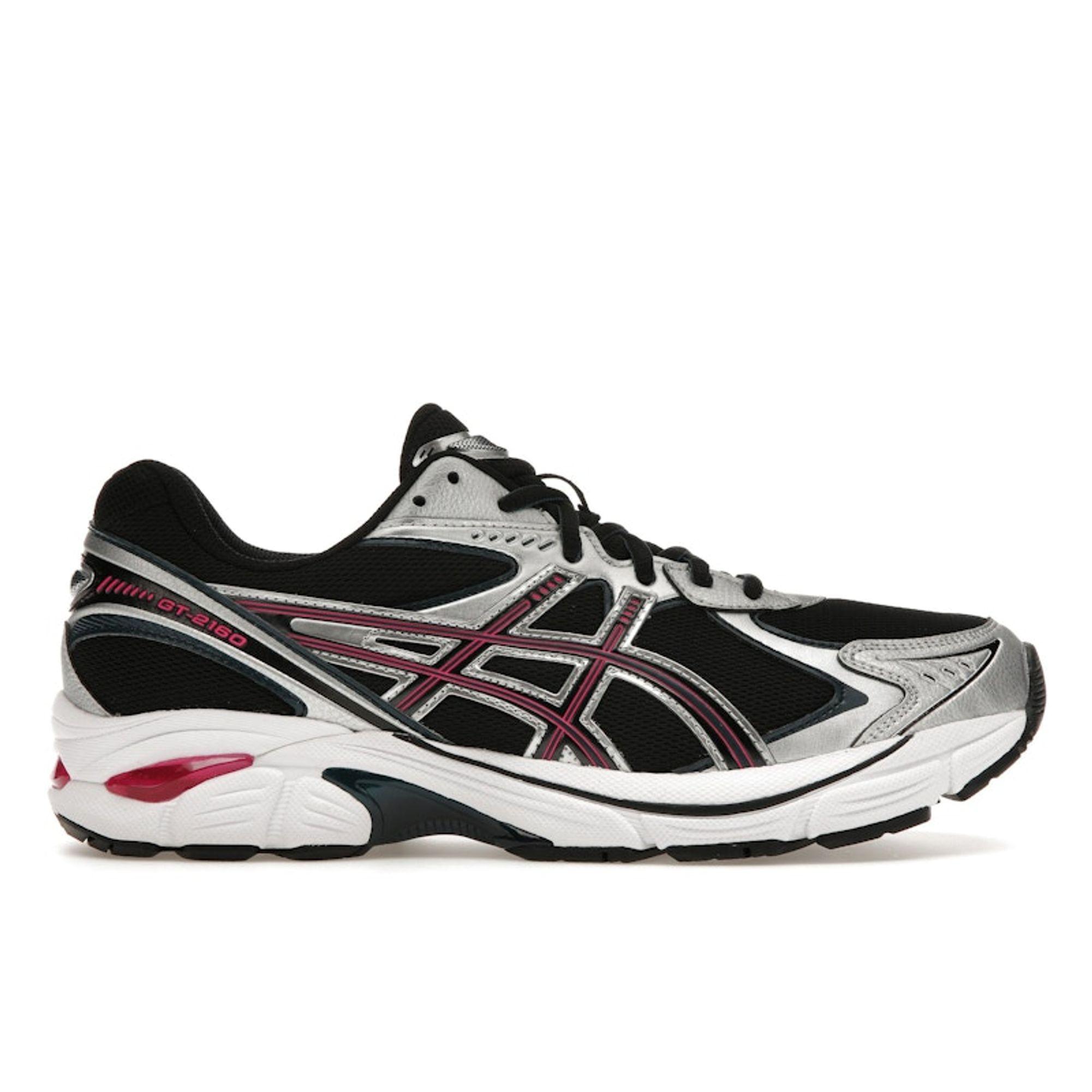 

Asics Кроссовки унисекс GT 2160 Black Silver Pink Pure Silver 1203A320-002 42