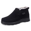 Cotton shoes men's winter cotton shoes waterproof thickened thermal polyurethane Beijing large soft-soled cotton boots
