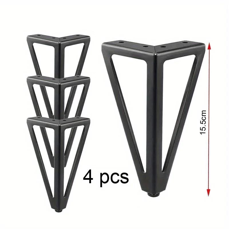 

4pcs Furniture Legs Heavy Duty Metal Furniture Feet Sofa Cabinet Table Legs Cabinet Legs Couch Feet Replacement Cabinet Dresser