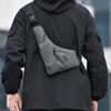 Trendy Cool Triangular Men's Shoulder Bag Fashion Casual Large Capacity Male Breast Bag High Quality Oxford Waterproof Men's Chest Bag for Outdoor Use