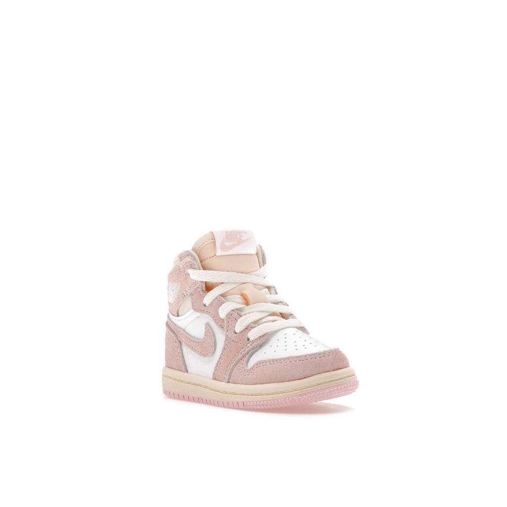 Air Jordan 1 Retro High OG TD Washed Pink Baby Sneakers Atmosphere White Muslin FD2598-600