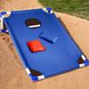 Portable Cornhole Board Set with 3 Red 3 Blue Bags Outdoor Toss Game Set Portable Cornhole Board Game Set for Kids Adults Family