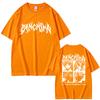 Rock Band Panchiko DEATHMETAL Album Beidseitiger Druck T-Shirt Herren Damen Vintage Locker Oversized T-Shirt Herren Freizeit Baumwolle T-Shirts