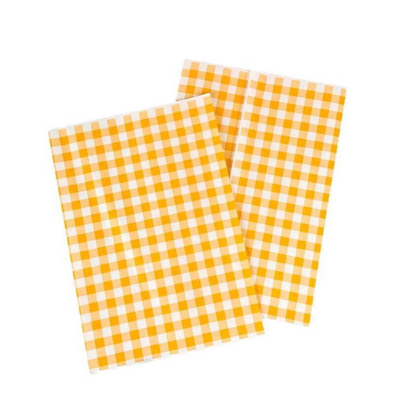 

Plaid Candy & Snack Storage Paper Bags (100-Pack)