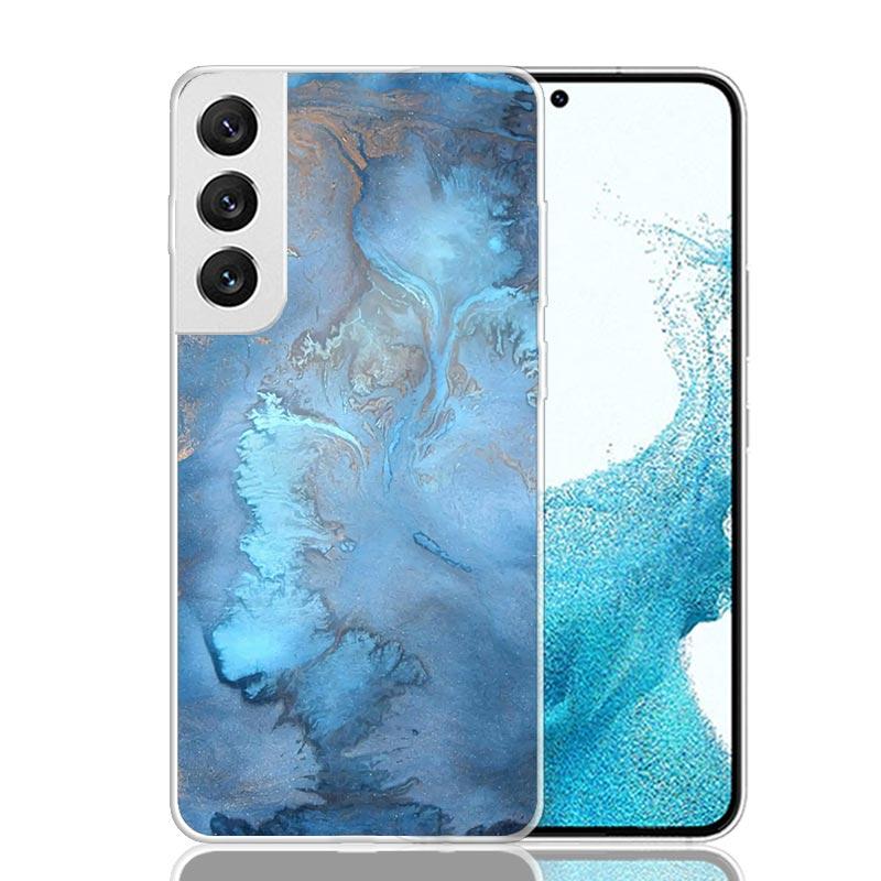 Granite Marble Phone Case For Samsung Galaxy S26 Ultra S23 S24 S25 Edge S20 FE S21 S22 Plus Soft Print Shell Cover Fundas Galaxy