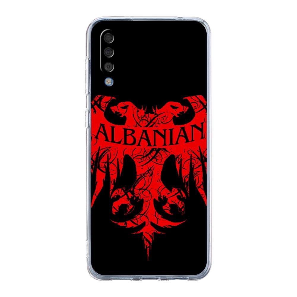 Albania Albanians Flag For Samsung Galaxy A14 Case A50 A70 A30 A40 A20E A10S A20S A02S A04S A12 A22 A32 A34 A42 A52 5G A54 Cover