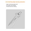 Thickened fence door cross key old-fashioned exterior lock anti-theft door wooden door lock mechanical pin lock door ruler lock