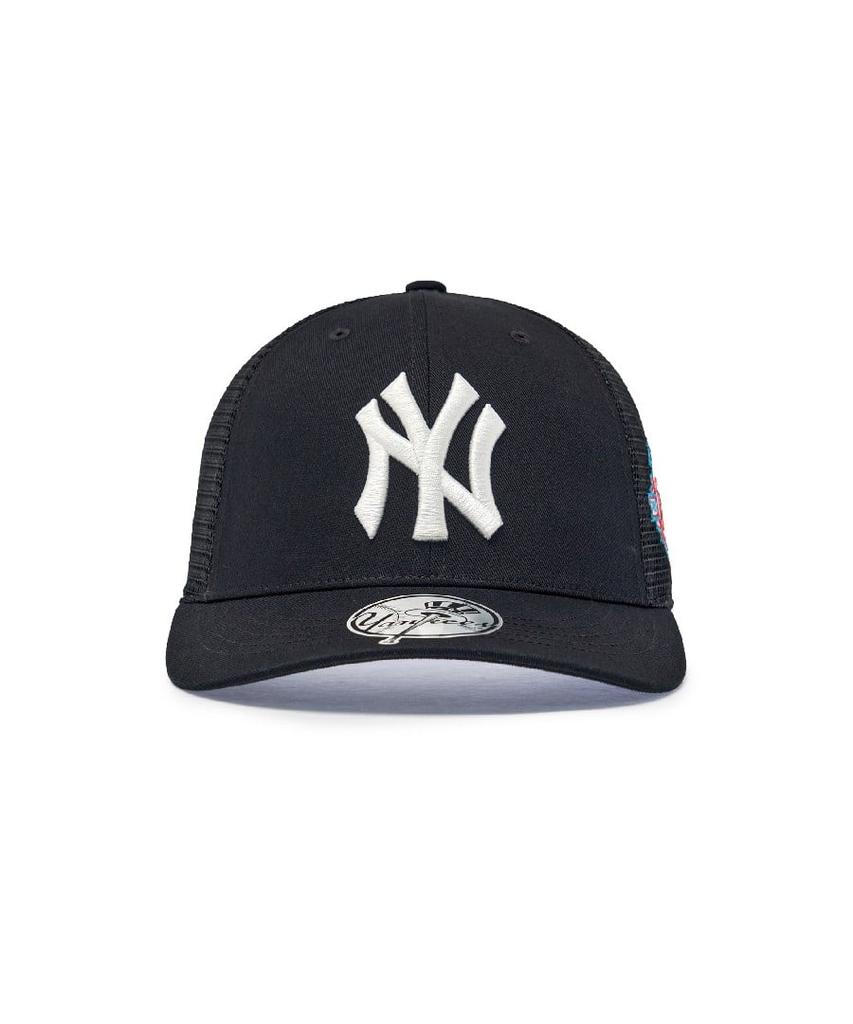Emelbi Signature Patch Mesh Cap Ny (Black)